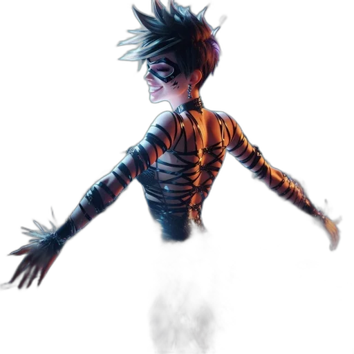 creature, robot, animal, staff transparent PNG cut-out
