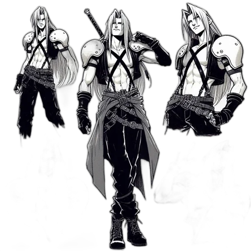sword, concept art, fantasy art, comic book art transparent PNG cut-out