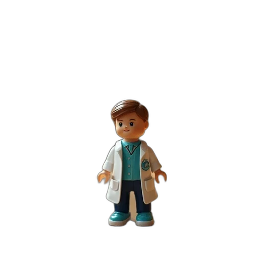 staff, jacket, 3d render, cartoon transparent PNG cut-out