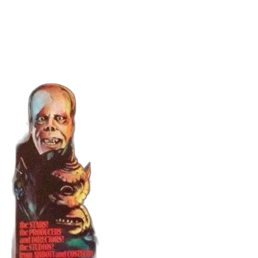 mask, creature, staff, face transparent PNG cut-out