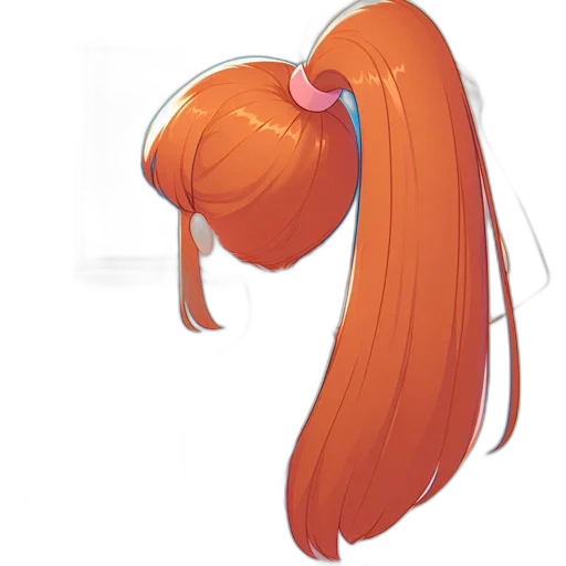hair, crown, staff, weapon transparent PNG cut-out