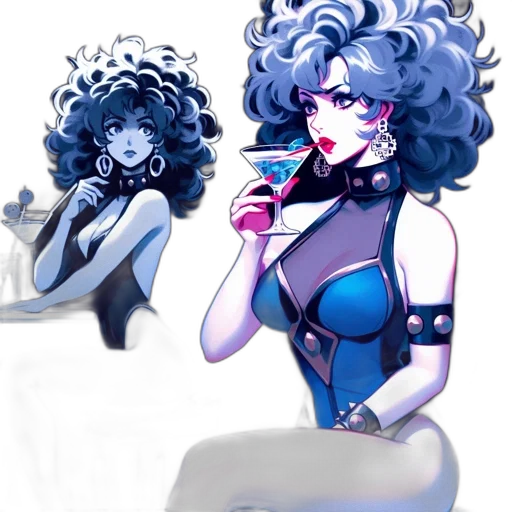 concept art, vaporwave, fantasy art, pixel art transparent PNG cut-out