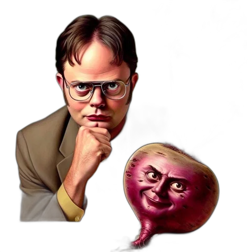 face, food, creature, concept art transparent PNG cut-out