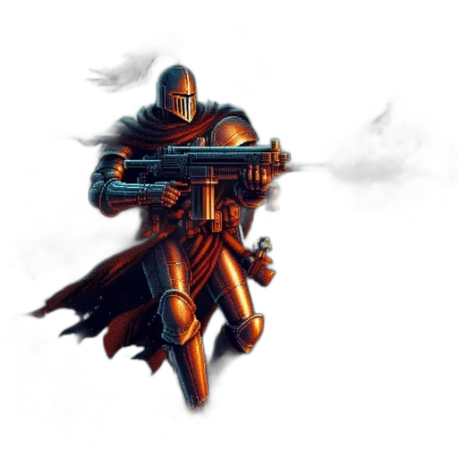 robot, weapon, concept art, fantasy art transparent PNG cut-out