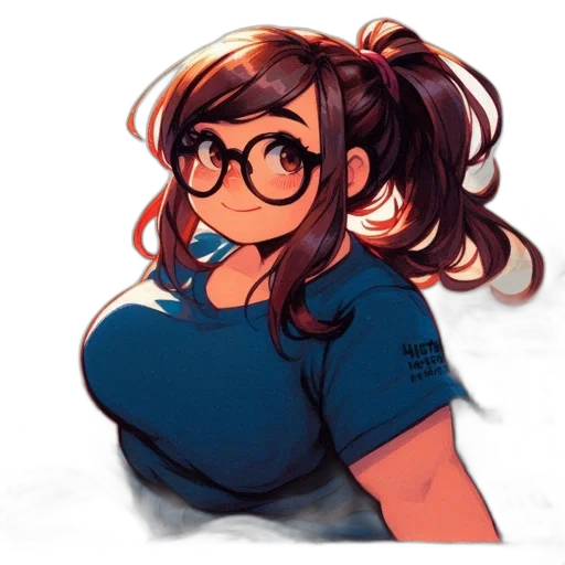 dress, staff, hair, face transparent PNG cut-out