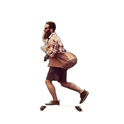 shoes, jacket, concept art, man transparent PNG cut-out