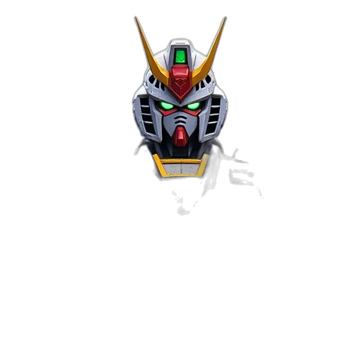 robot, weapon, staff, 3d render transparent PNG cut-out