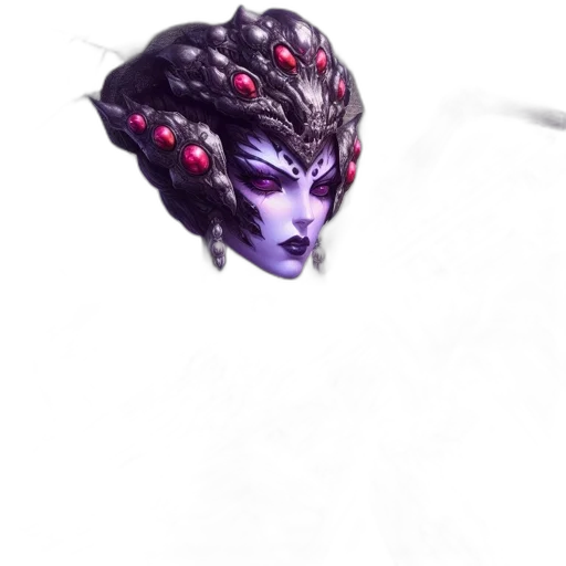 face, mask, creature, crown transparent PNG cut-out