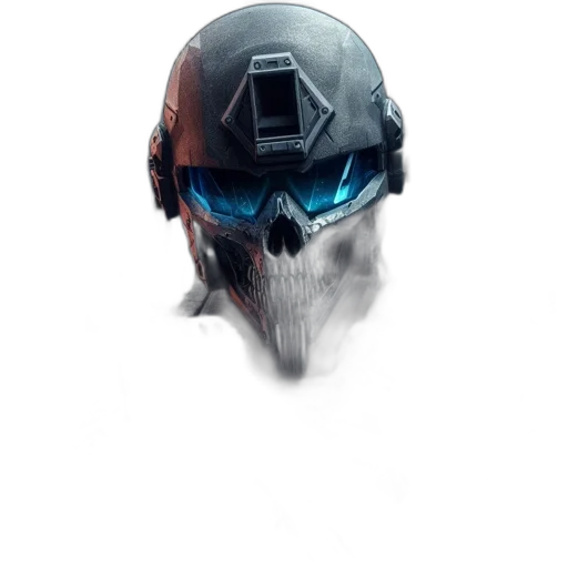 mask, robot, face, weapon transparent PNG cut-out