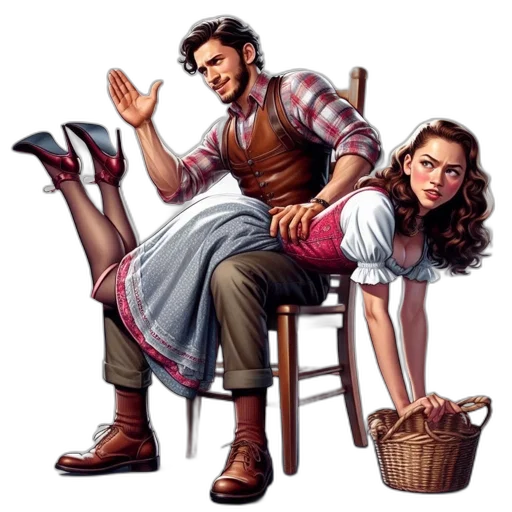 furniture, concept art, photorealistic, comic book art transparent PNG cut-out