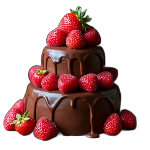 food, crown, 3d render, photorealistic transparent PNG cut-out