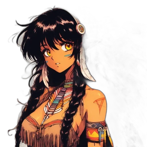 jewelry, staff, hair, dress transparent PNG cut-out