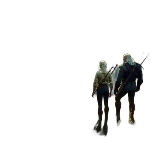 weapon, sword, robot, staff transparent PNG cut-out