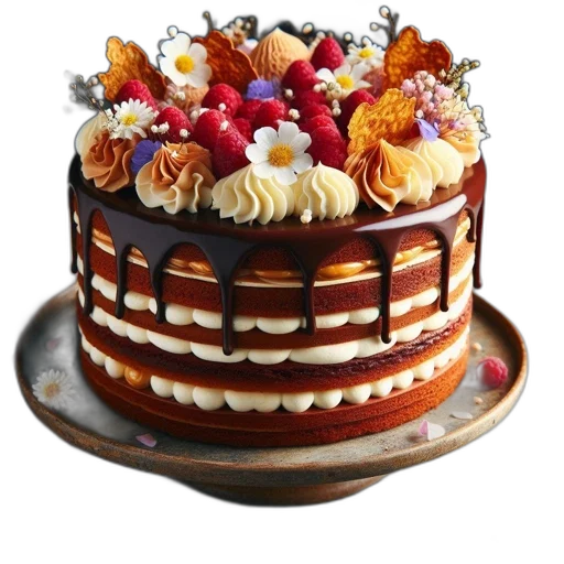 crown, food, hat, 3d render transparent PNG cut-out
