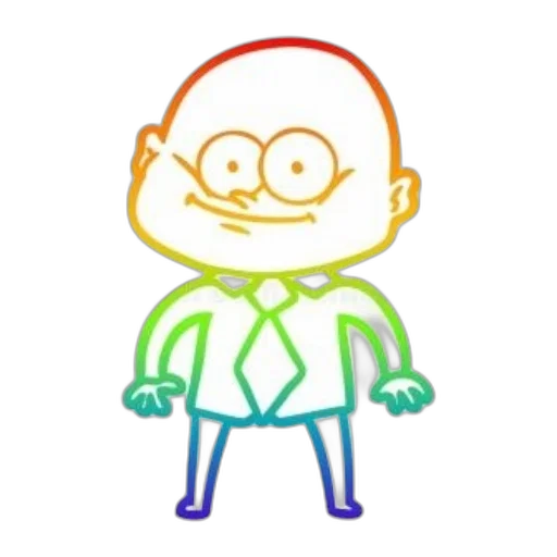 jacket, staff, creature, robot transparent PNG cut-out