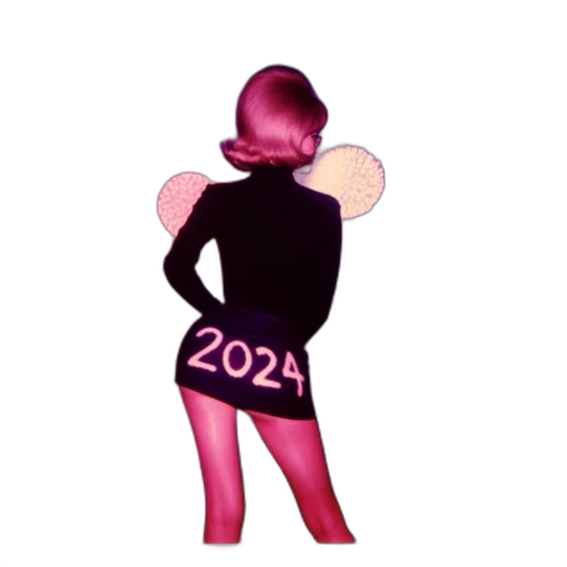 jacket, dress, umbrella, vaporwave transparent PNG cut-out