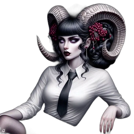 creature, hat, jewelry, fantasy art transparent PNG cut-out