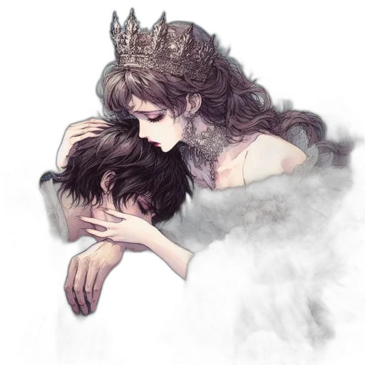 crown, watercolor, fantasy art, concept art transparent PNG cut-out