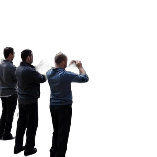 staff, 3d render, group, people transparent PNG cut-out
