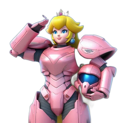 robot, weapon, crown, dress transparent PNG cut-out
