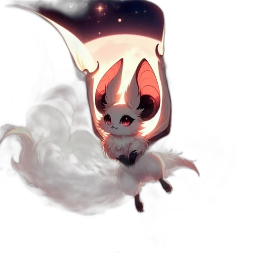 dragon, creature, staff, mask transparent PNG cut-out