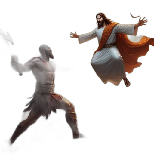 concept art, fantasy art, 3d render, comic book art transparent PNG cut-out