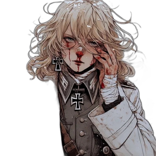 face, mask, weapon, jacket transparent PNG cut-out