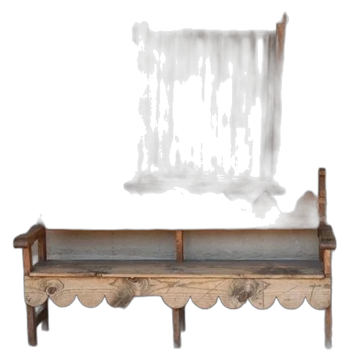 furniture, crown, staff, 3d render transparent PNG cut-out