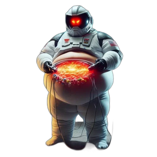 robot, jacket, creature, food transparent PNG cut-out