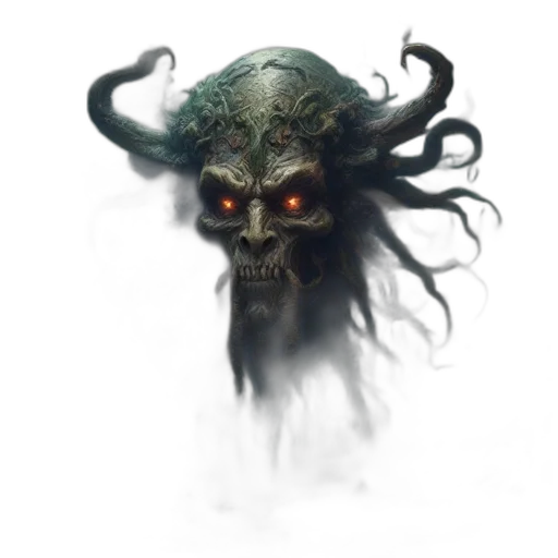 mask, face, creature, crown transparent PNG cut-out