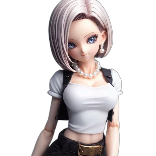 staff, jewelry, robot, 3d render transparent PNG cut-out