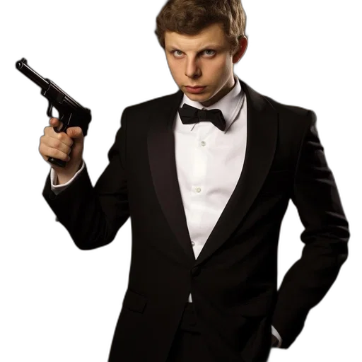 staff, weapon, jacket, face transparent PNG cut-out