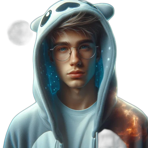 jacket, face, creature, animal transparent PNG cut-out