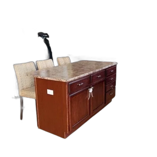 furniture, staff, 3d render, modern transparent PNG cut-out