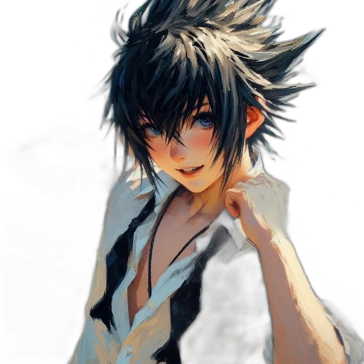 dragon, face, staff, photorealistic transparent PNG cut-out