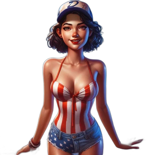 dress, hat, concept art, comic book art transparent PNG cut-out