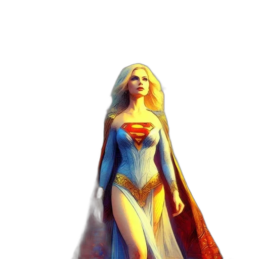dress, comic book art, concept art, fantasy art transparent PNG cut-out