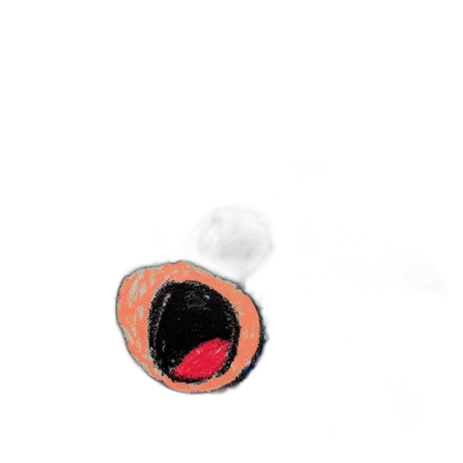 face, food, mask, creature transparent PNG cut-out
