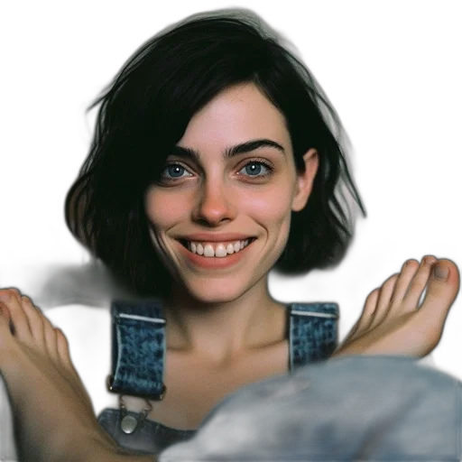 face, robot, creature, dress transparent PNG cut-out