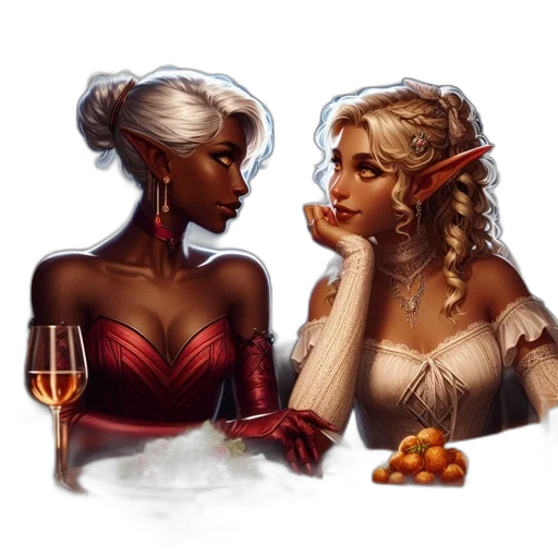fantasy art, concept art, pixel art, comic book art transparent PNG cut-out
