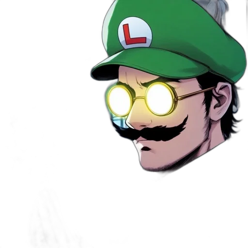 hat, mask, staff, face transparent PNG cut-out