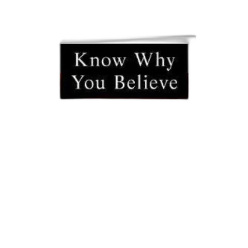 know, why, believe, book transparent PNG cut-out