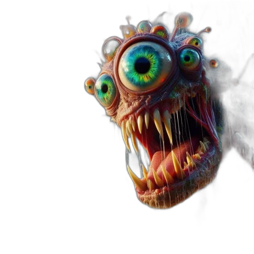 creature, mask, dragon, animal transparent PNG cut-out