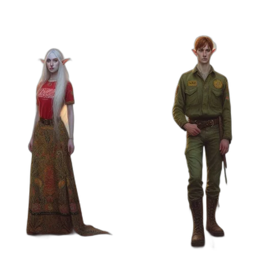 concept art, fantasy art, pixel art, comic book art transparent PNG cut-out