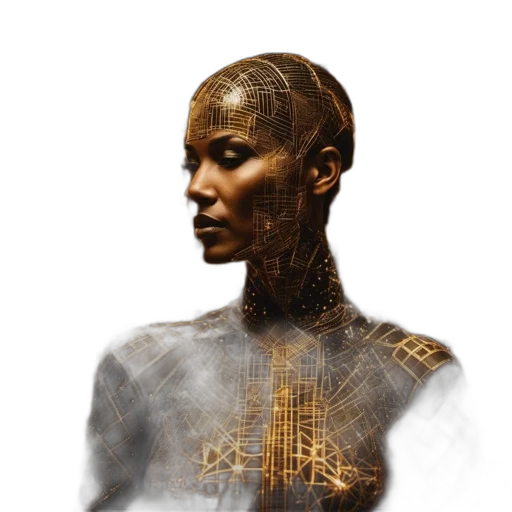 robot, face, jewelry, mask transparent PNG cut-out