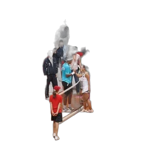 hat, dress, umbrella, staff transparent PNG cut-out