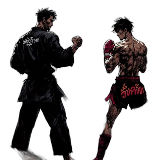 comic book art, concept art, anime, pixel art transparent PNG cut-out