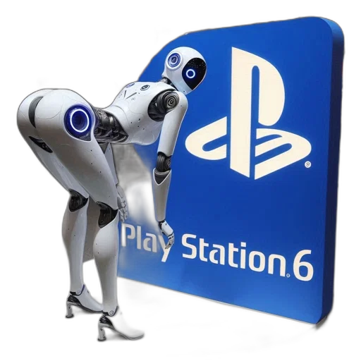 robot, animal, 3d render, concept art transparent PNG cut-out
