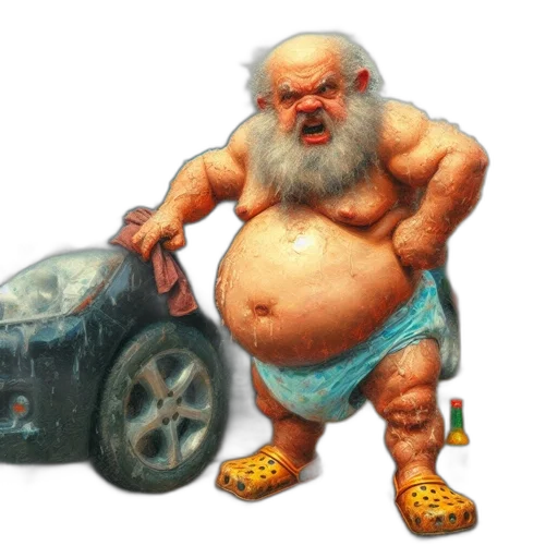 car, creature, animal, robot transparent PNG cut-out