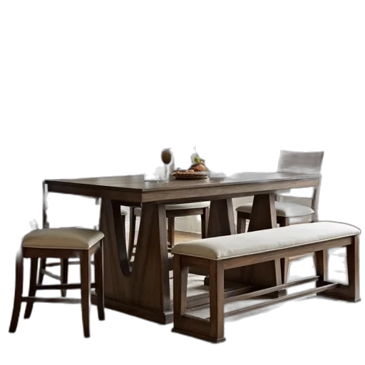 furniture, 3d render, earth tones, hudson transparent PNG cut-out
